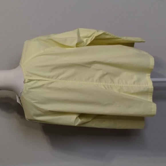 Uniqlo Light Yellow Long Sleeve Top Oversized Small - Picture 5 of 8